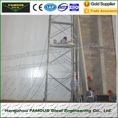 中国 75mm 厚い上昇温暖気流によって絶縁されるサンドイッチ パネル PU の壁システム使用 サプライヤー