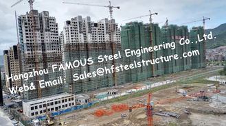 中国 プレハブ モジュラー建築の多階の鉄骨フレームの建物のアパートのプロジェクト サプライヤー
