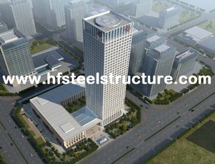中国 高層鋼鉄建物の多階の鋼鉄建物の電気電流を通されるおよび、粉砕ショットブラストする打つこと サプライヤー