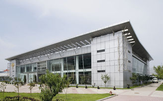 中国 具体的な設計および製作と混合される産業構造スチールの建物 サプライヤー