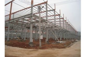 中国 プレハブのオフィス ビル、鉄骨構造の電流を通されたパネルが付いている鋼鉄組み立てシステム サプライヤー