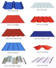 中国 色の上塗を施してある金属の屋根ふきは鉄骨構造のための Customzied を広げます サプライヤー