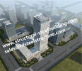 中国 高層マンションのブロックのためのプレハブの構造多階の鋼鉄建物 工場
