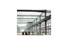中国 Q235/Q345 H のタイプ鉄骨構造は電流を通す熱いすくいが付いている建物を前設計しました 工場