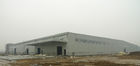 中国 ASTM 材料は完全な屋根/壁パネルが付いている構造スチールの製作フレームの研修会を絶縁しました 工場