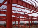 中国 波形の鋼板のパネルの閉鎖が付いている構造スチールの建物 工場