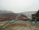 中国 プレハブ 78 x 96 Multispan の塗られる軽い産業鋼鉄建物 ASTM の貯蔵の家 工場