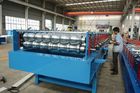 中国 松下電器産業のチェーン ドライブが付いている機械を形作るトランスデューサーによって波形を付けられる屋根ロール 工場