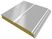波形の鋼板は Galvalume サンドイッチ パネルの金属の屋根ふきシート EPS、PU を Prepaint サプライヤー