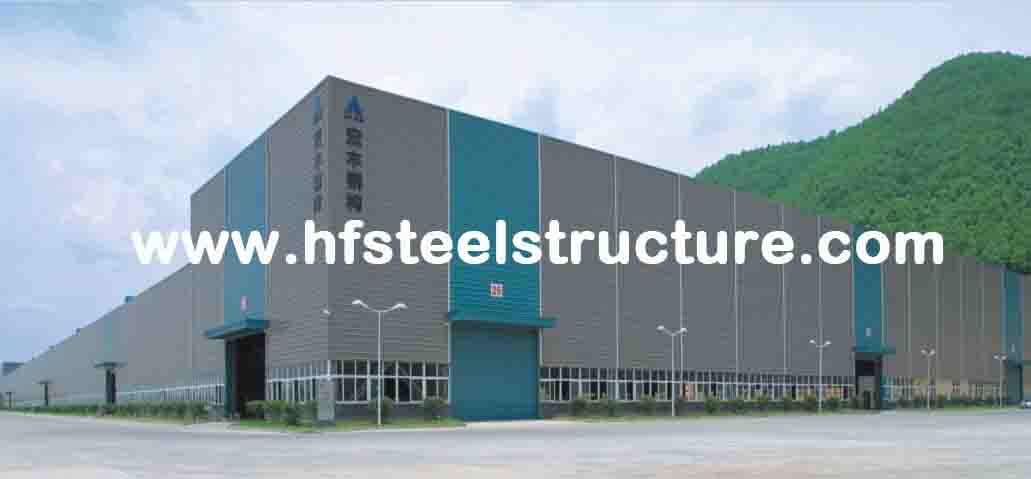 広いスパンの産業鋼鉄建物ライト鉄骨構造の建物