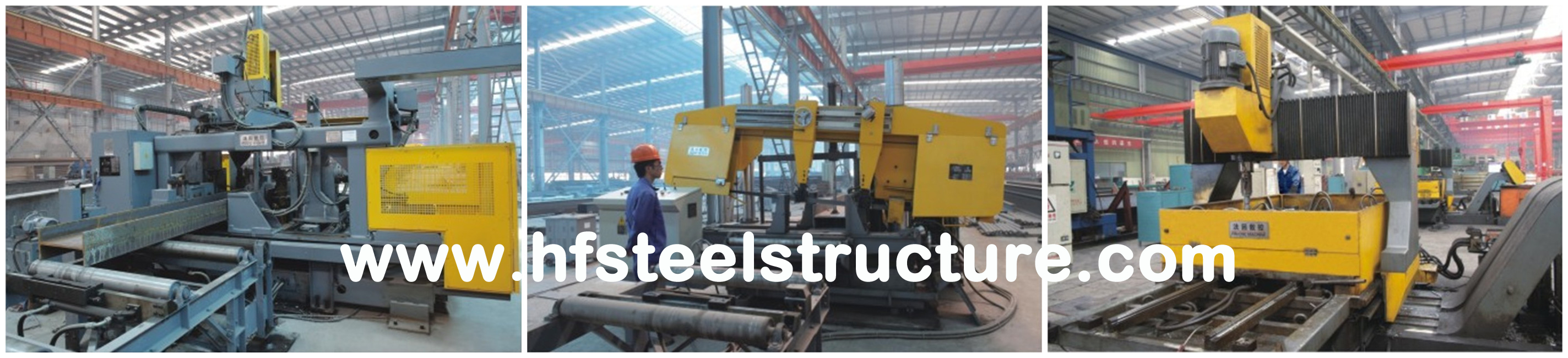 産業鋼鉄建物のための構造スチールの製作を完了して下さい