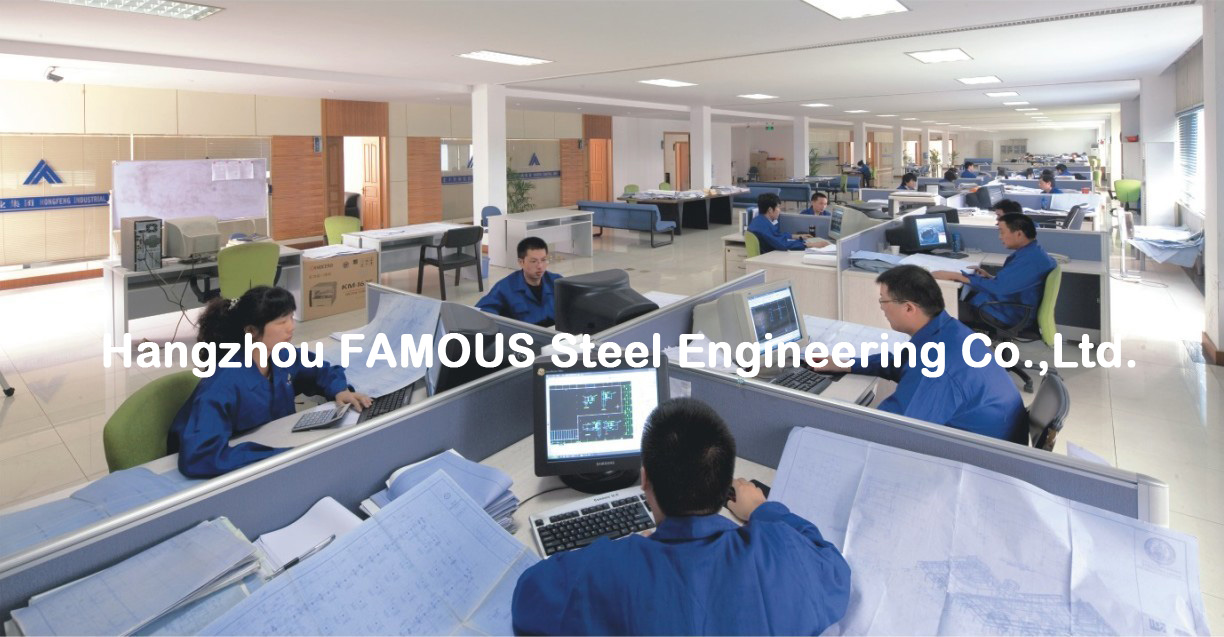 金属の構造区域のための専門の鋼鉄工学構造設計