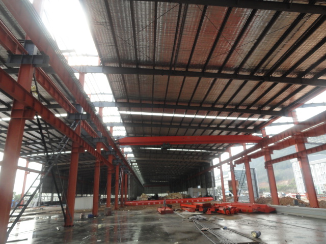 組立て式に作られ、前設計された造る鋼鉄産業倉庫の建物